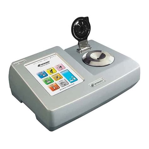 refractometer atago manual|atago rx 5000i refractometer manual.